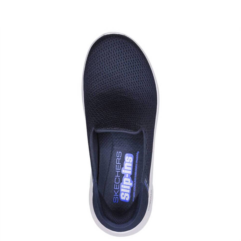 NEW SKECHERS women's go walk flex shoes in navy - Picture 2 of 4
